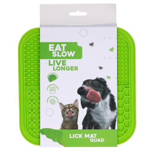 Eat_slow_live_longer_lick_mat_quad_groen