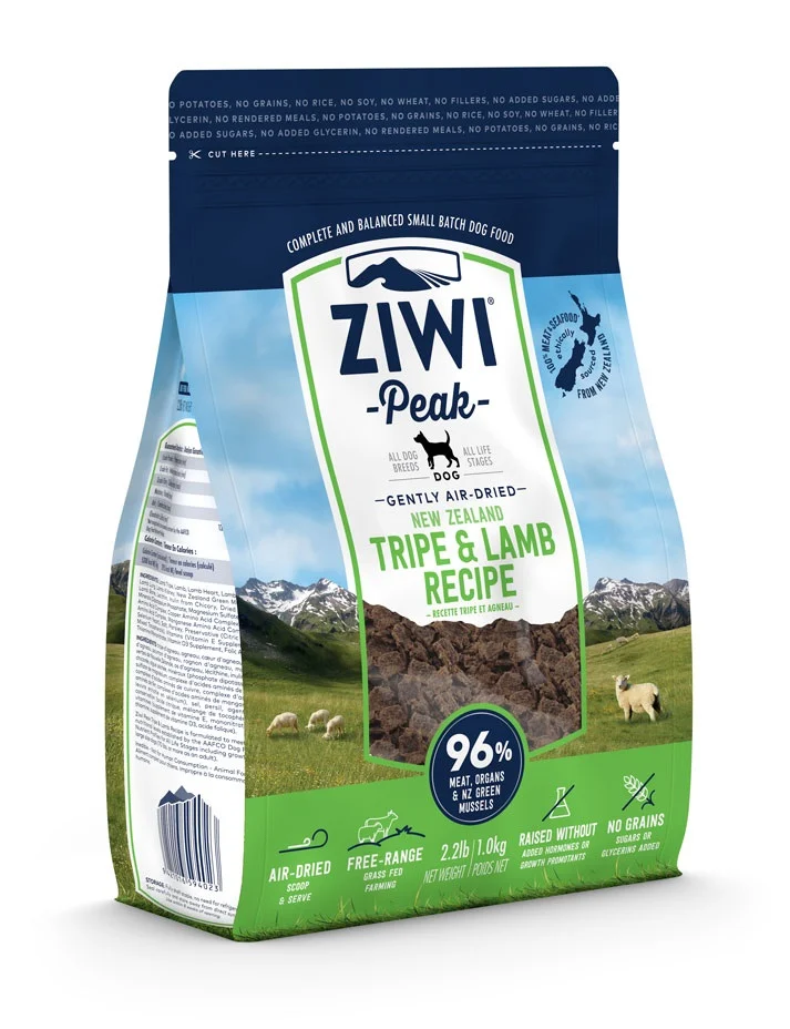 Ziwi_Peak_hond_luchtgedroogd_pens_met_lam